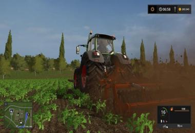 Seven straight arms subsoiler v1.0