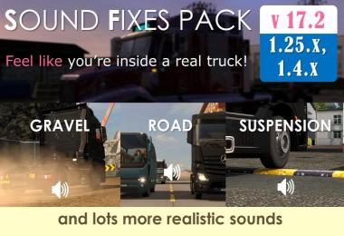 Sound Fixes Pack v17.2 (stable release) for ATS