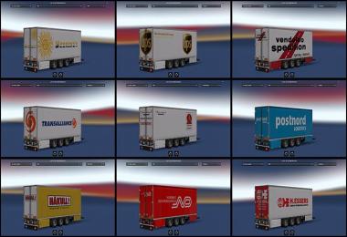 Trailer tandem coolliner 3 axles v1