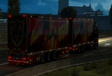 Trailer tandem coolliner 3 axles v1