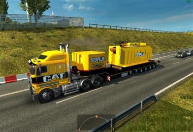 Trailer with Caterpillar Heavy Transformer v1.1