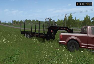 PJ Trailer 25ft Plus Log Trailer V1