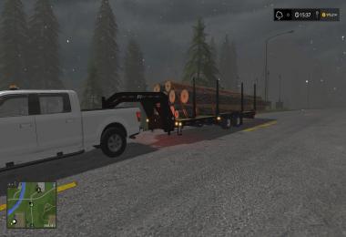 PJ Trailer 25ft Plus Log Trailer V1