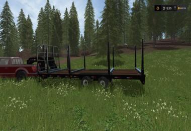 PJ Trailer 25ft Plus Log Trailer V1