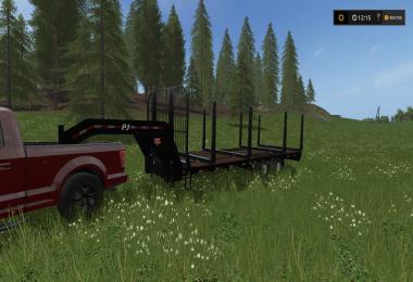 PJ Trailer 25ft Plus Log Trailer V1