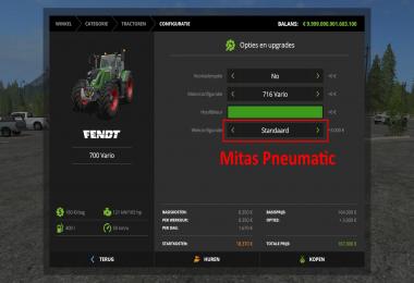 Fendt 700 with Mitas Pneumatic Beta v1.0