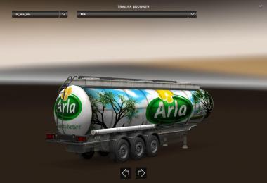 Arla Milk Trailer V1.0