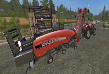 CaseIH LB334 Nadal R90 Baler + Raker v1.0