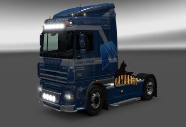 DAF XF 105 50k J.Maasdam skin 1.25