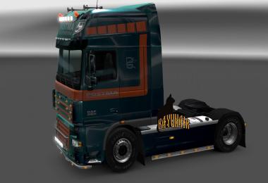 DAF XF 105 50k Postma skin 1.25