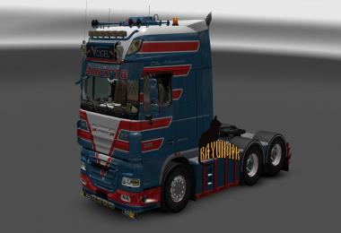DAF XF 105 by Stanley Vogel skin 1.25