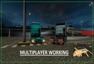 DAF XF Rear Bumper (Working-Multiplayer) V3