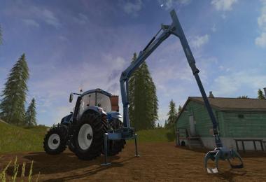 Epsilon Palfinger M80F Mounted Crane for Tractors v1.2