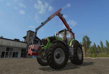 Epsilon Palfinger M80F Mounted Crane for Tractors v1.3