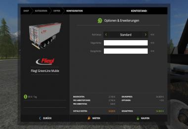 Fliegl Green Line Trailer v1.0 Mulitfruit