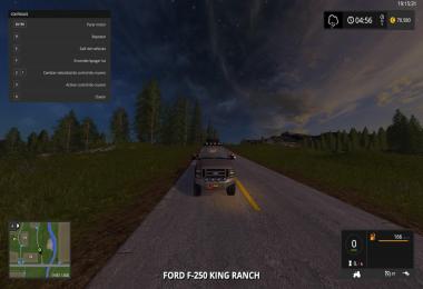 FS17MOD FordF250 KingRanch With lights