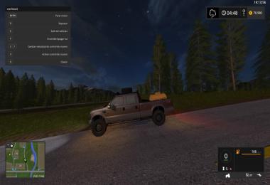 FS17MOD FordF250 KingRanch With lights
