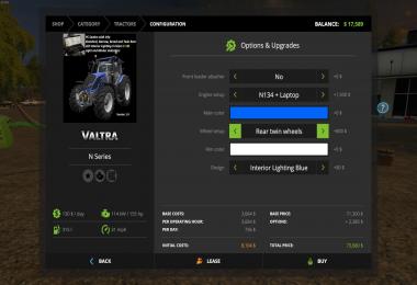 FS17 Valtra N Crowmodding v1