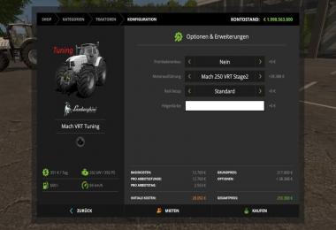 Lamborgini Mach VRT Tuning v1.1
