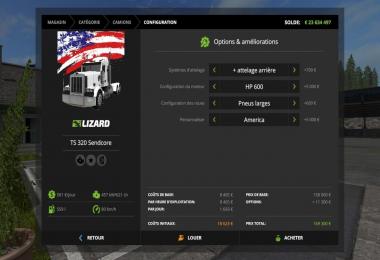Lizard TS320 Sendcore V1.0