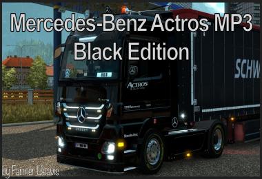 Mercedes-Benz Actros MP3 Black Edition Skin v1.0