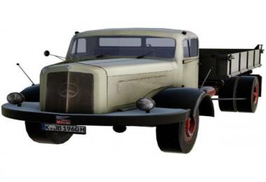 Mercedes Flatbed 334K v1.0