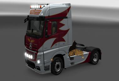 Mercedes Benz New Actros Vollmar skin 1.25