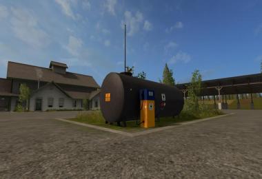 Placeable Petrol Stations LS17 v1.0