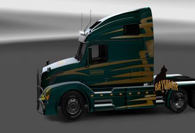 Volvo VNL670 by Aradet H.Bunschoten skin 1.25