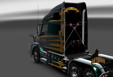Volvo VNL670 by Aradet H.Bunschoten skin 1.25