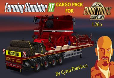 Farming Simulator Cargo Pack v1.0 for ETS2 1.26.x