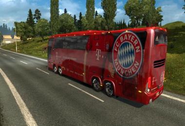 Bus Marcopolo G7 1600LD FC Bayern Munchen v1.26