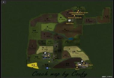 CZECH MAP BY COUFY v1