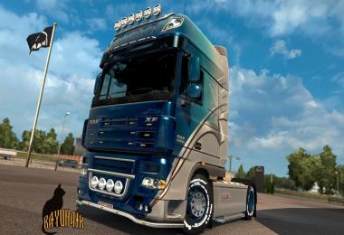 DAF XF 105 50k Konzack skin 1.26