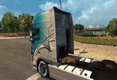 DAF XF 105 50k Konzack skin 1.26