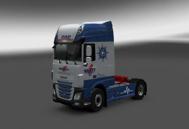DAF XF Euro6 Galaxy skin v1