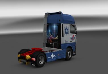 DAF XF Euro6 Galaxy skin v1