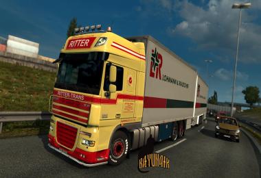 DAF XF Ritter tandem pack 1.26