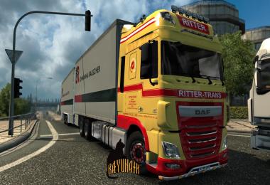 DAF XF Ritter tandem pack 1.26
