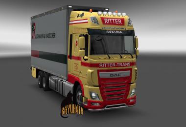 DAF XF Ritter tandem pack 1.26