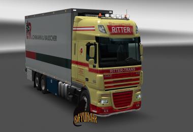 DAF XF Ritter tandem pack 1.26