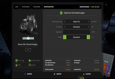 Deutz Fahr Series 9 Designer Edition v1.1.1
