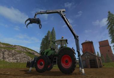 Epsilon Palfinger M80F Mounted Crane for Tractors v1.4