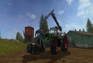 Epsilon Palfinger M80F Mounted Crane for Tractors v1.4