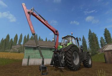 Epsilon Palfinger M80F Mounted Crane for Tractors v1.4