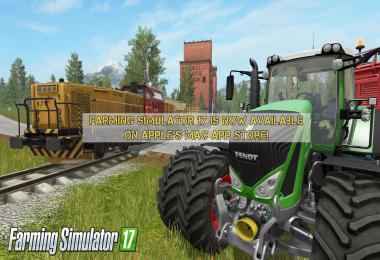Farming Simulator 17 is now available on Apple's Mac App Store