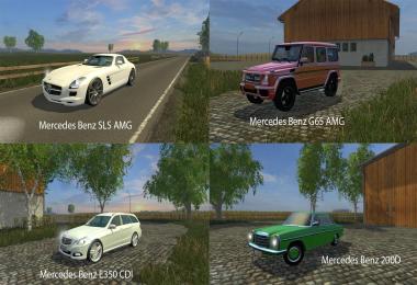 FS15 Big Mods Pack V21 Mercedes Benz Pack V1