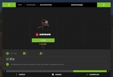 FS17 Ursus Z586 v1.0