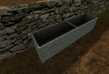 Galvanised Water Trough