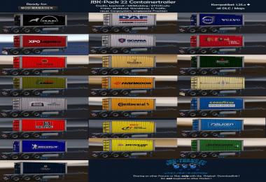 JBK-Pack 22 Containertrailer v1